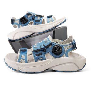 Amento Martlett Outdoor Hiking Sandals Women's 7 Blue / Cream 0101